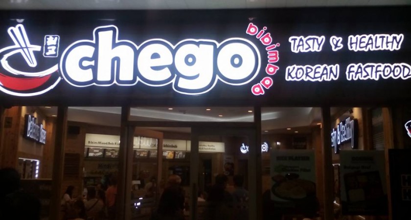 CHEGO Bibimbab a Korean Fastfood store in NLEX