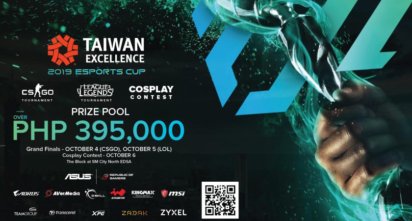 First ever Taiwan Excellence eSports tournament to be held in the Philippines.