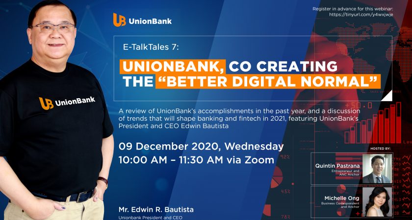 UnionBank holds 7th E-Talk Tales webinar