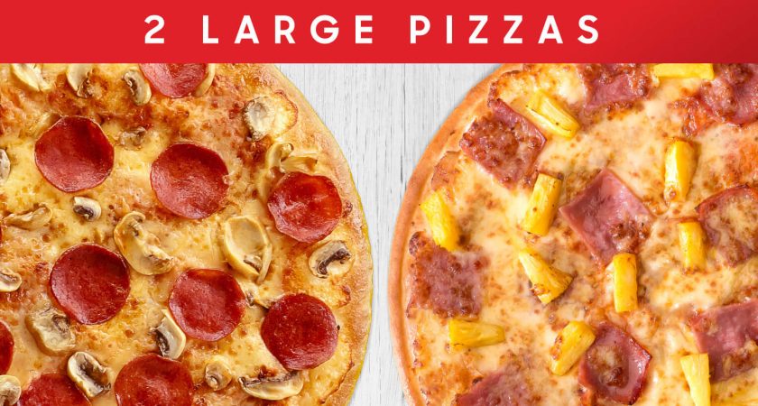 Pizza Hut 1+1 promo