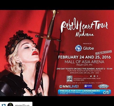 Madonna Concert in the Philippines Extended