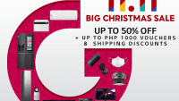 Get ready for 11.11 and get your favorite LG products with discounts and vouchers and FREE Shipping!